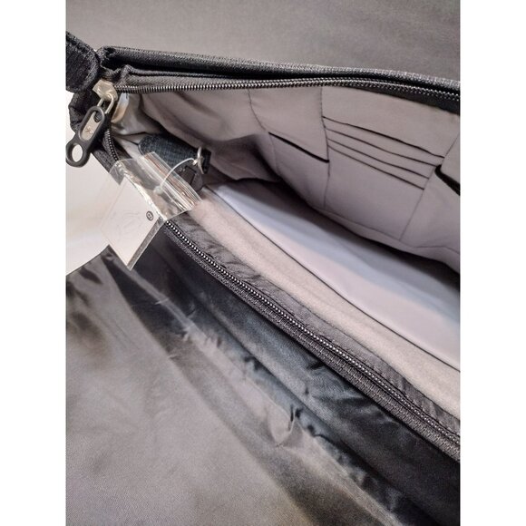 NEW Magellans VaultPro Travel Tech Messenger Bag, Black RFID Blocking Security - Picture 9 of 10